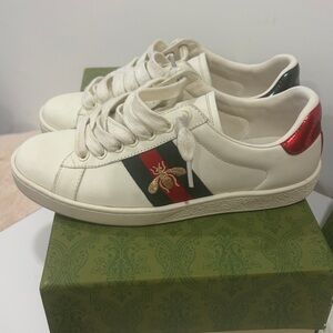 Gucci Alexander Style Green/Red Bee Sneakers